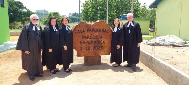 Dedicação da Casa Ministerial da Paróquia Evangélica de Confissão Luterana Esperança.