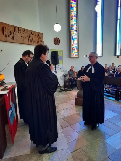 Culto de Ação de Graças e Envio à Aposentadoria