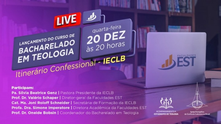 Bacharelado em Teologia - Itinerário confessional IECLB