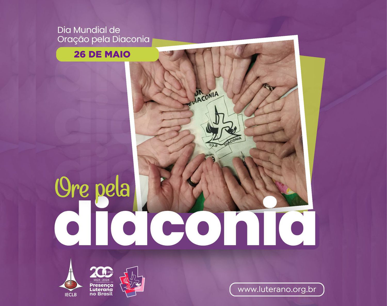 Dia de Oração pela Diaconia 2024 - Maio