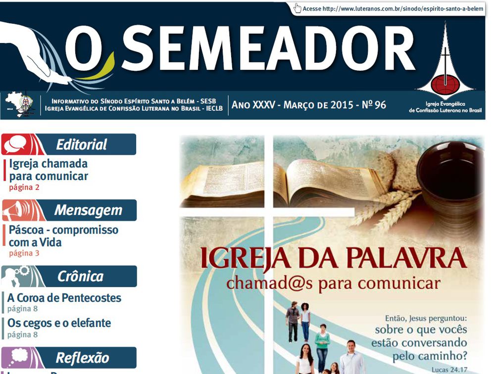 Jornal O Semeador 2015