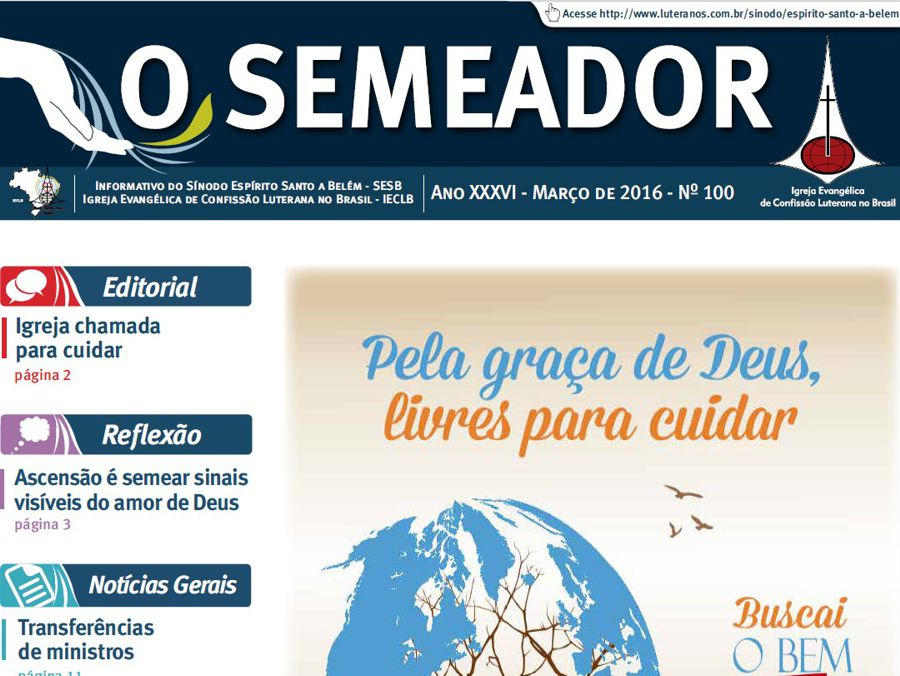 Jornal O Semeador 2016