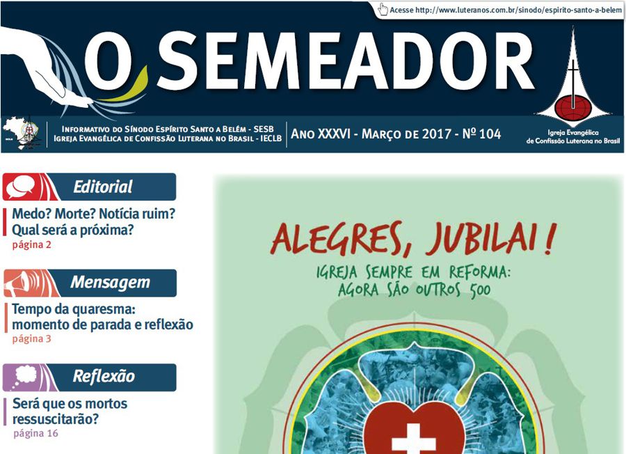 Jornal O Semeador 2017