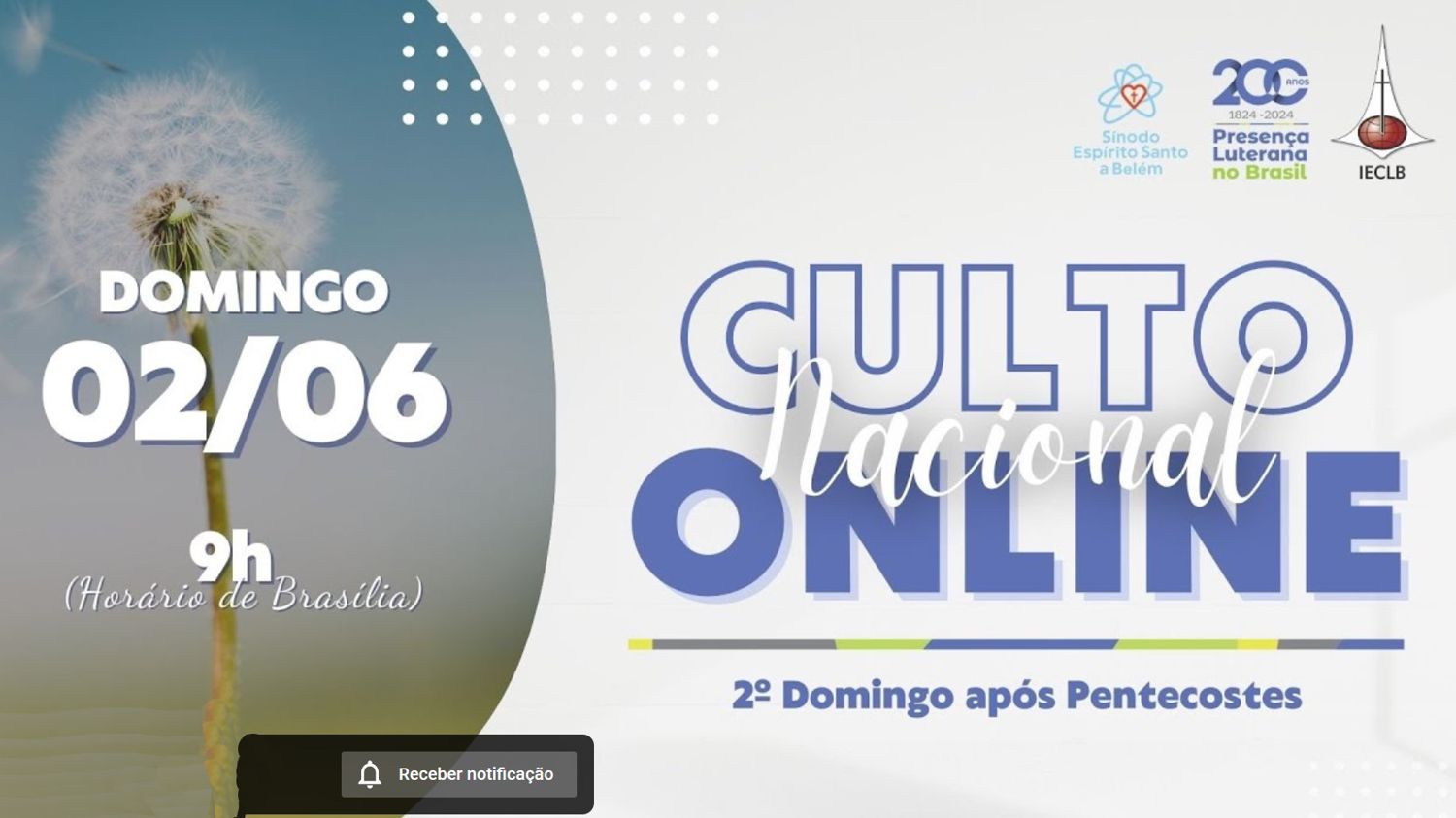 Culto Nacional Online 02 06 2024