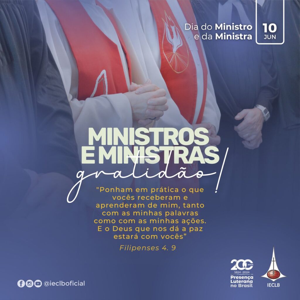 Dia da Ministra e do Ministro 2024