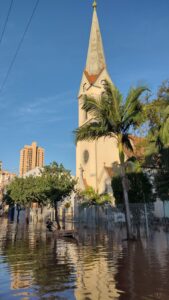 Enchentes no RS - Igreja de São Leopoldo