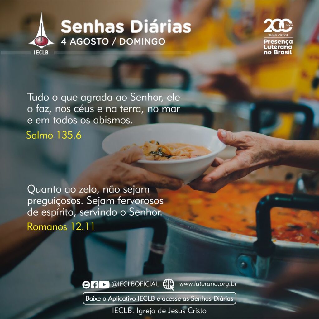 Senhas Diárias - 04 08 2024