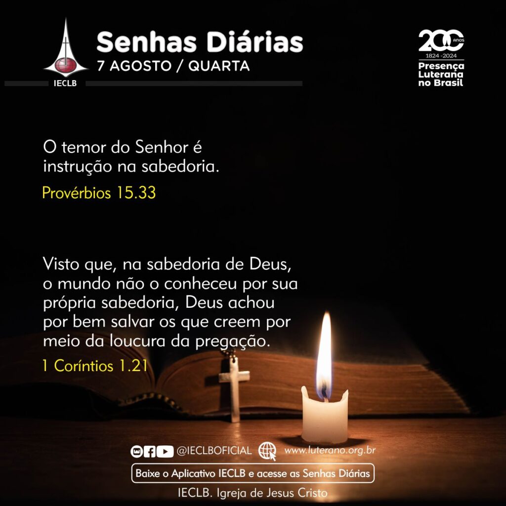 Senhas Diárias - 07 08 2024