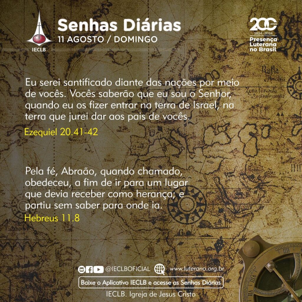 Senhas Diárias - 11 08 2024