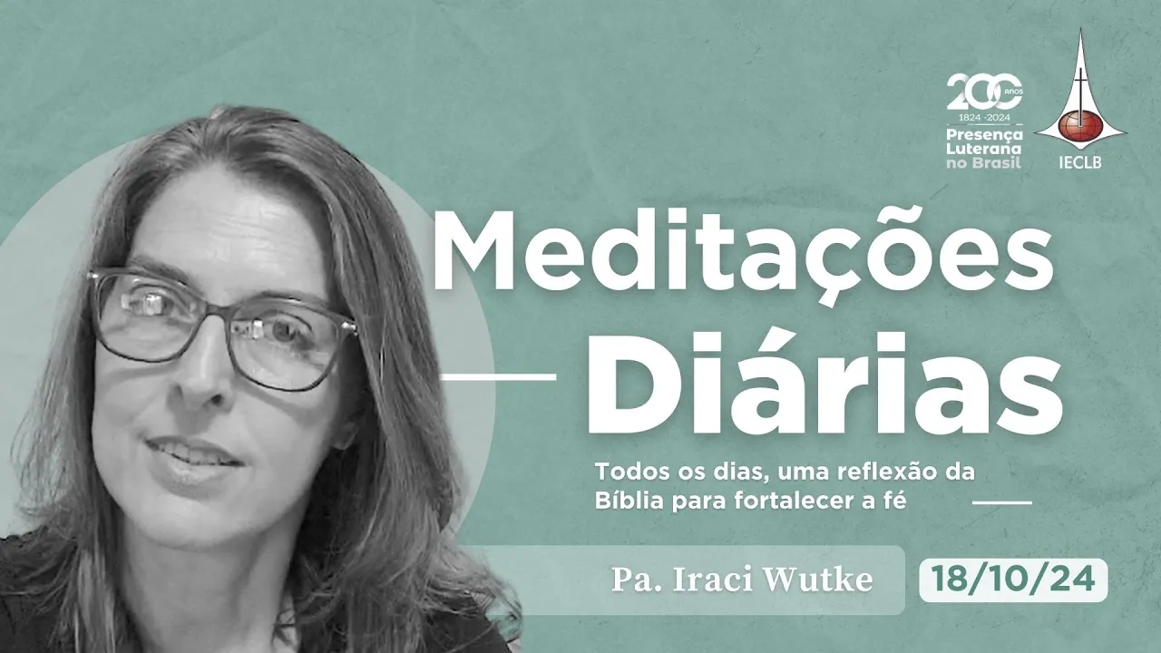 Meditações Diárias 18 10 2024