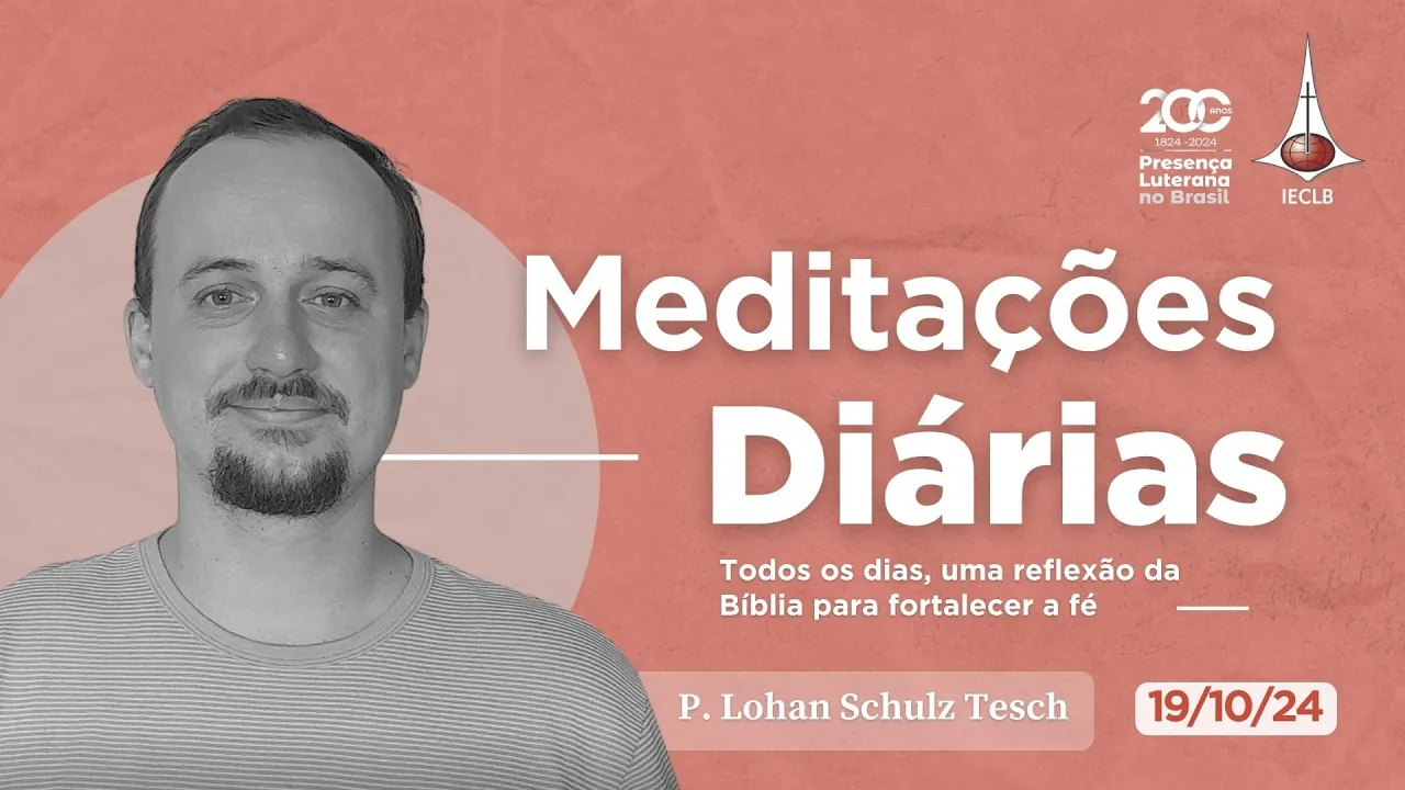 Meditações Diárias 19 10 2024