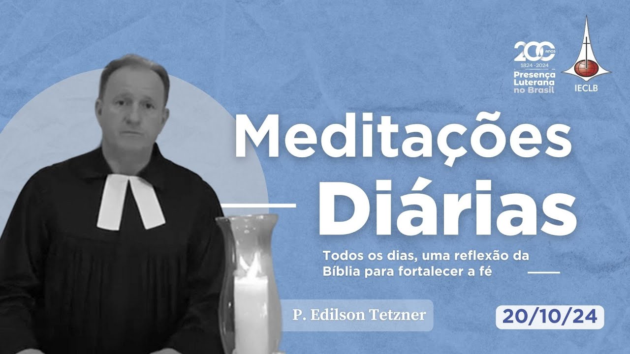 Meditações Diárias 20 10 2024