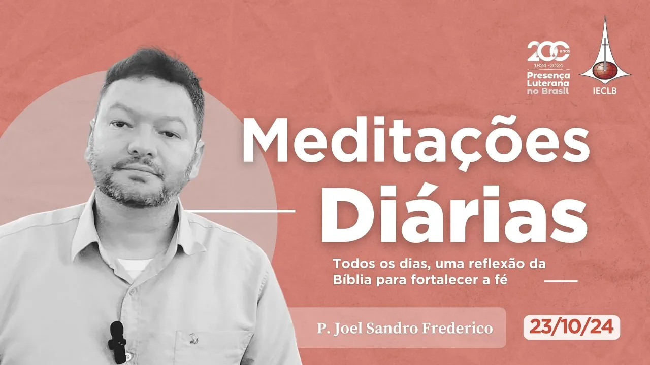 Meditações Diárias 23 10 2024