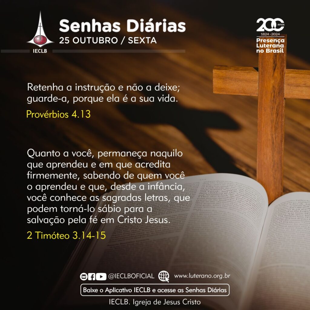 Senhas Diárias - 25 10 2024