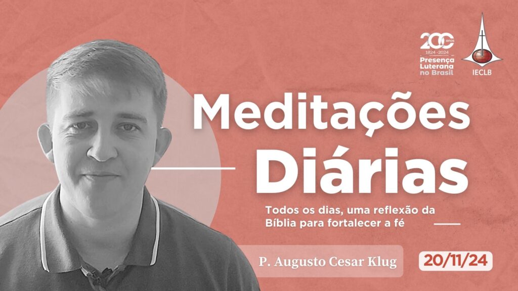 Capa do Video de Meditação Diária