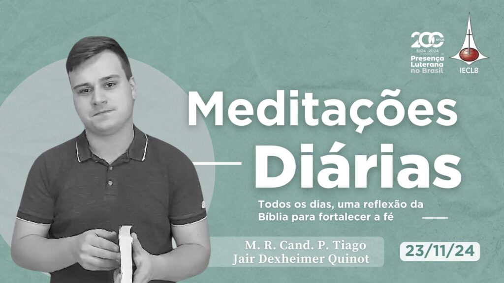 Capa do Video de Meditação Diária