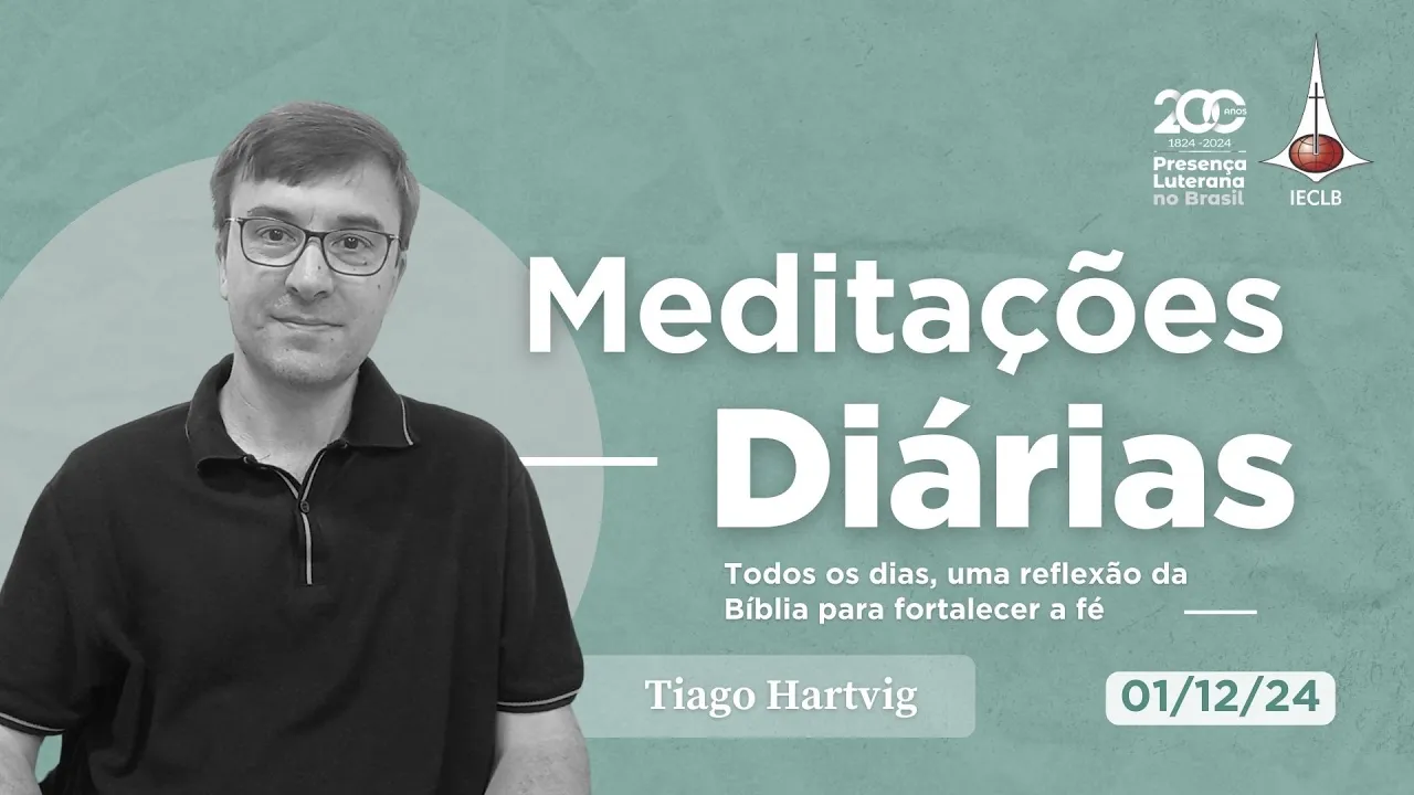 Meditações Diárias 01 12 2024