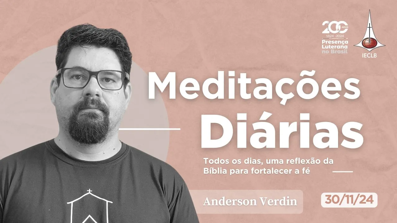 Meditações Diárias 30 11 2024