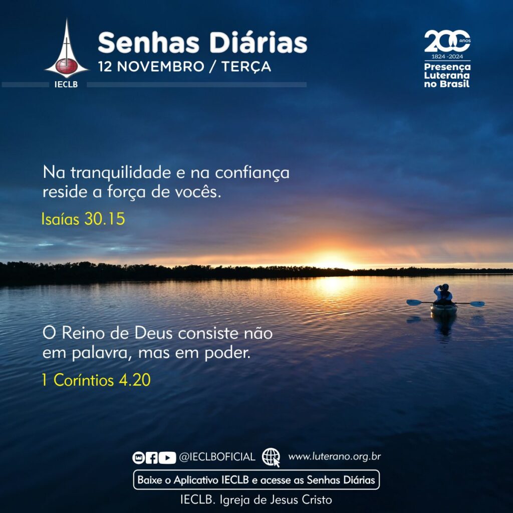 Senhas Diárias - 12 11 2024