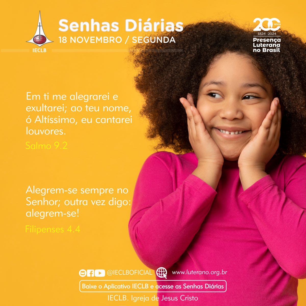 Senhas Diárias - 18 11 2024