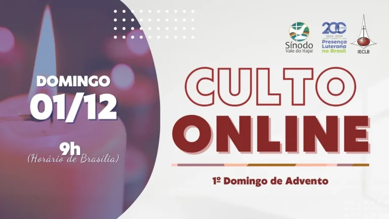 culto nacional online 01 12 2024