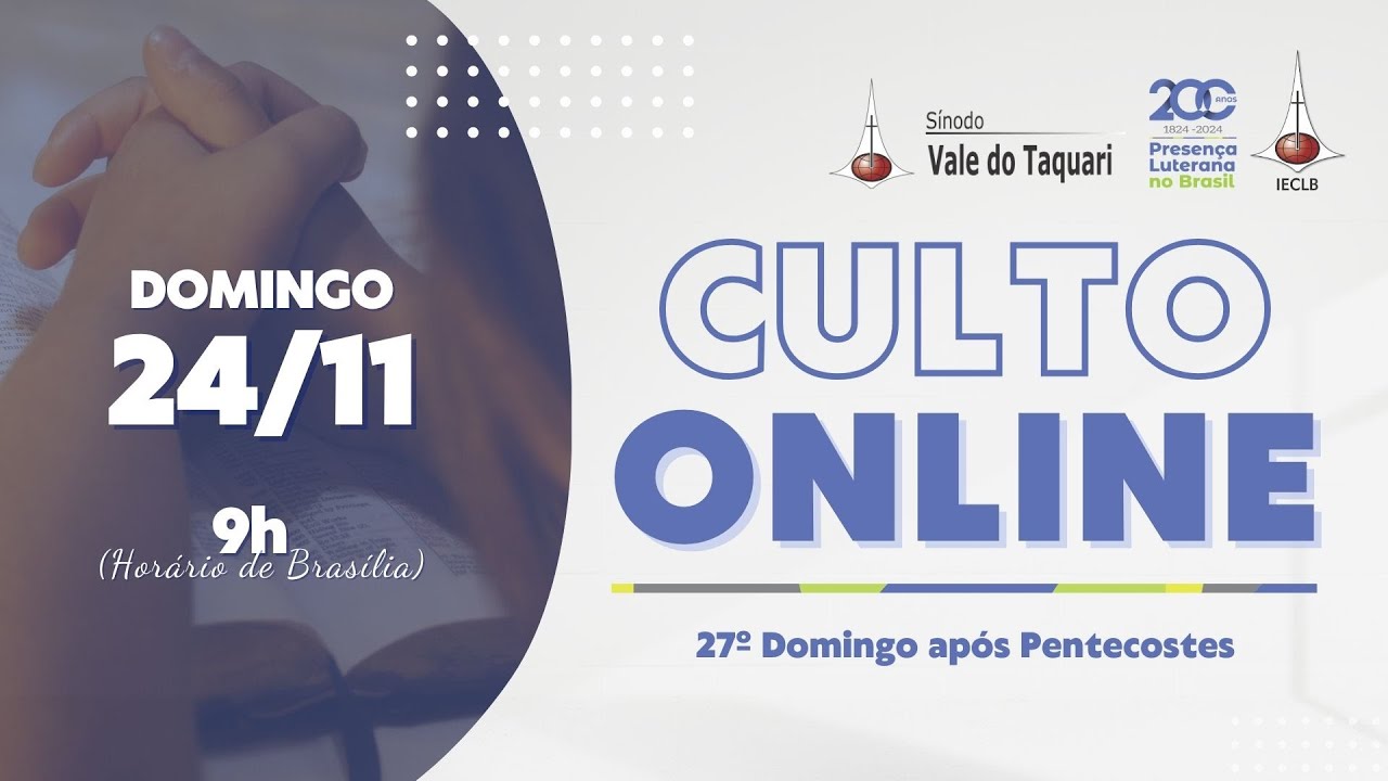 Culto nacional online 24 11 2024