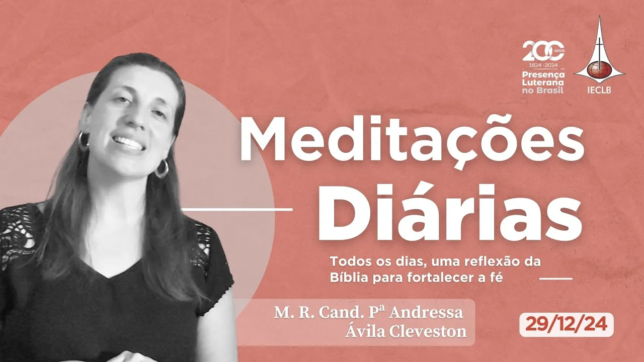 Meditações Diárias 29 12 2024