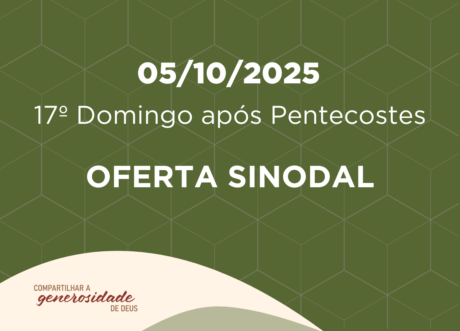 Oferta Sinodal 05/10/2025