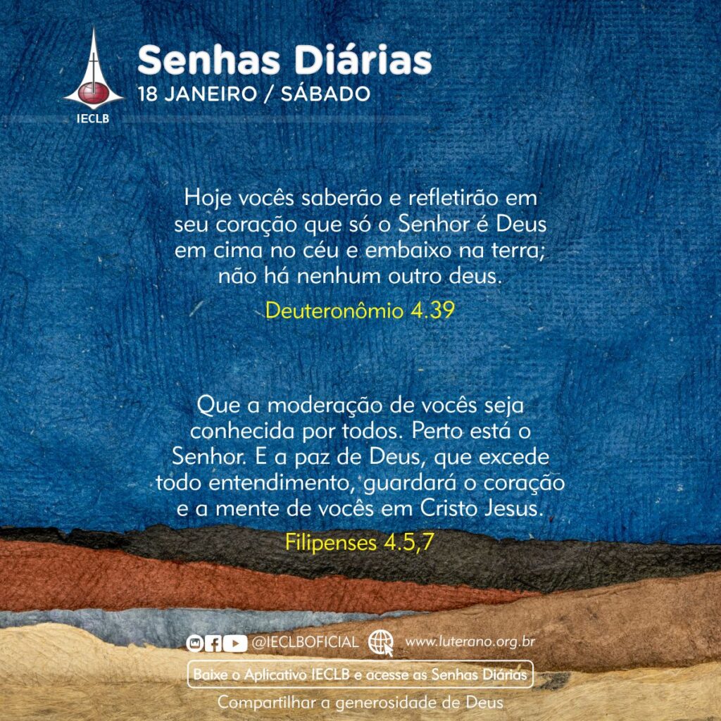 Senhas Diárias - 18 01 2025