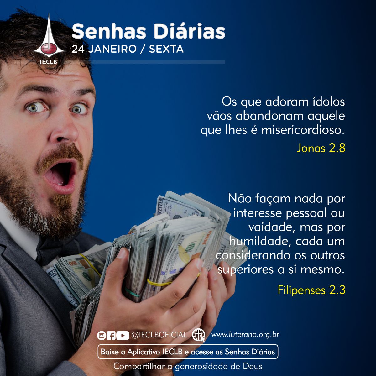 Senhas Diárias - 24 01 2025