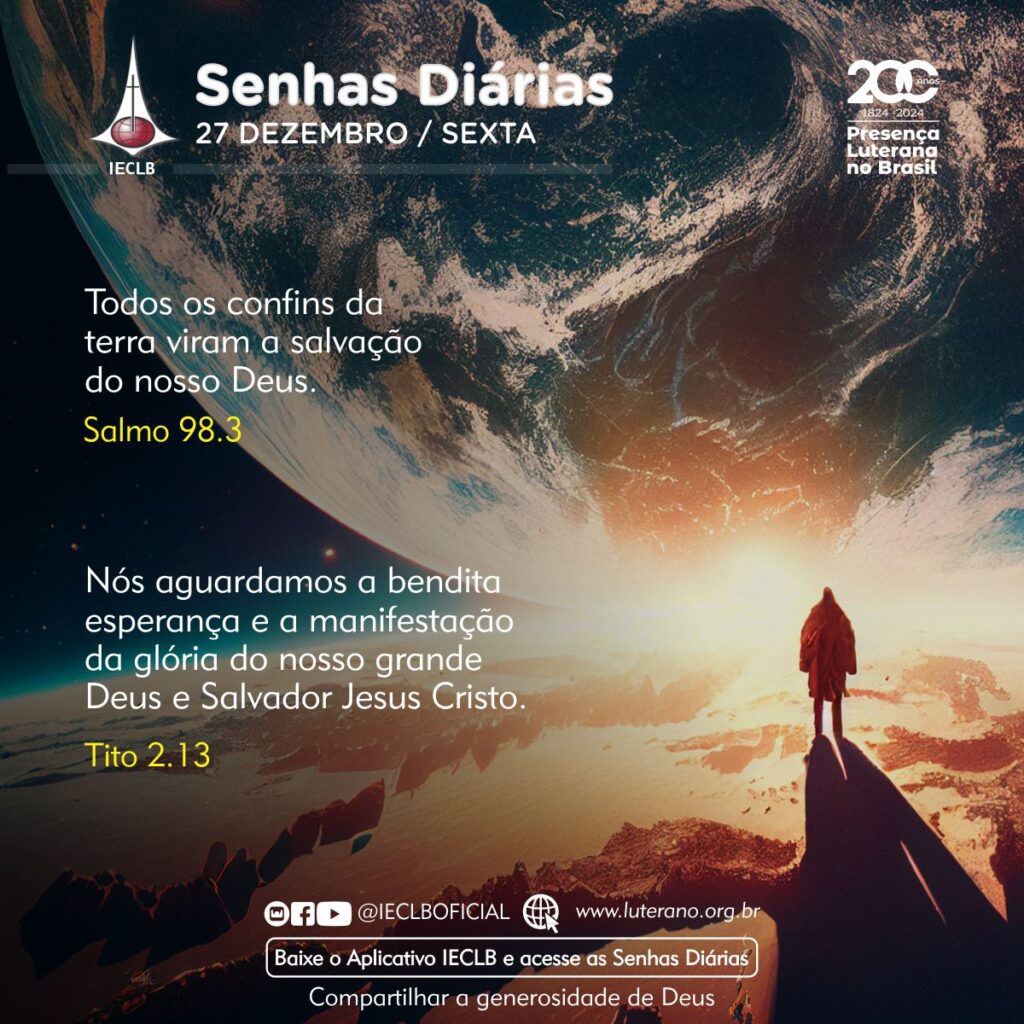 Senhas Diárias - 27 12 2024