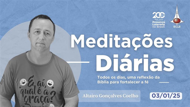 Meditações Diárias 03/01/2025