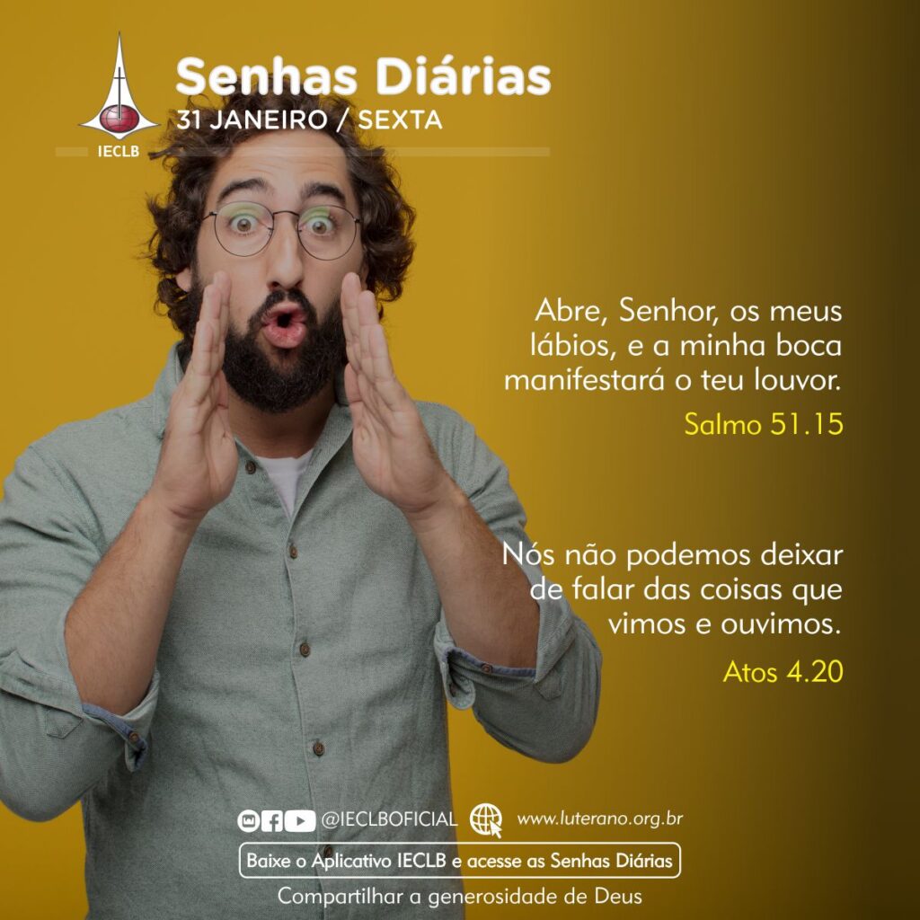 Senhas Diárias - 31 01 2025