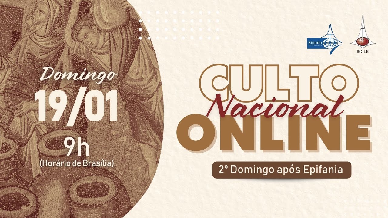 Culto Nacional Online 19 01 2025