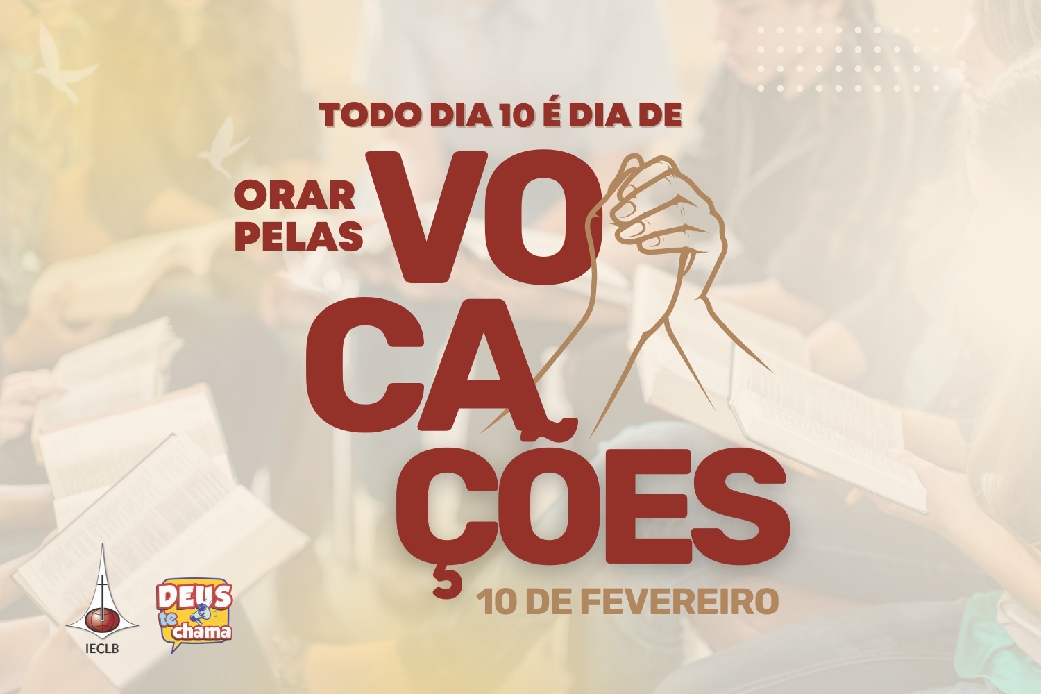 Oração pelas vocações fevereiro - Batismo