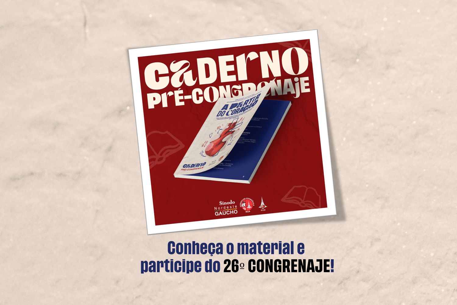 Caderno pré congrenaj