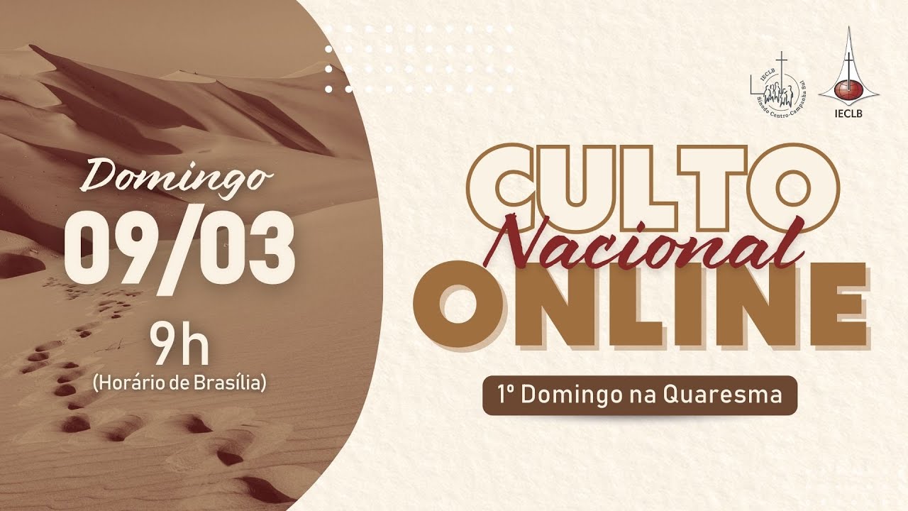 Culto nacional online 09 03 2025