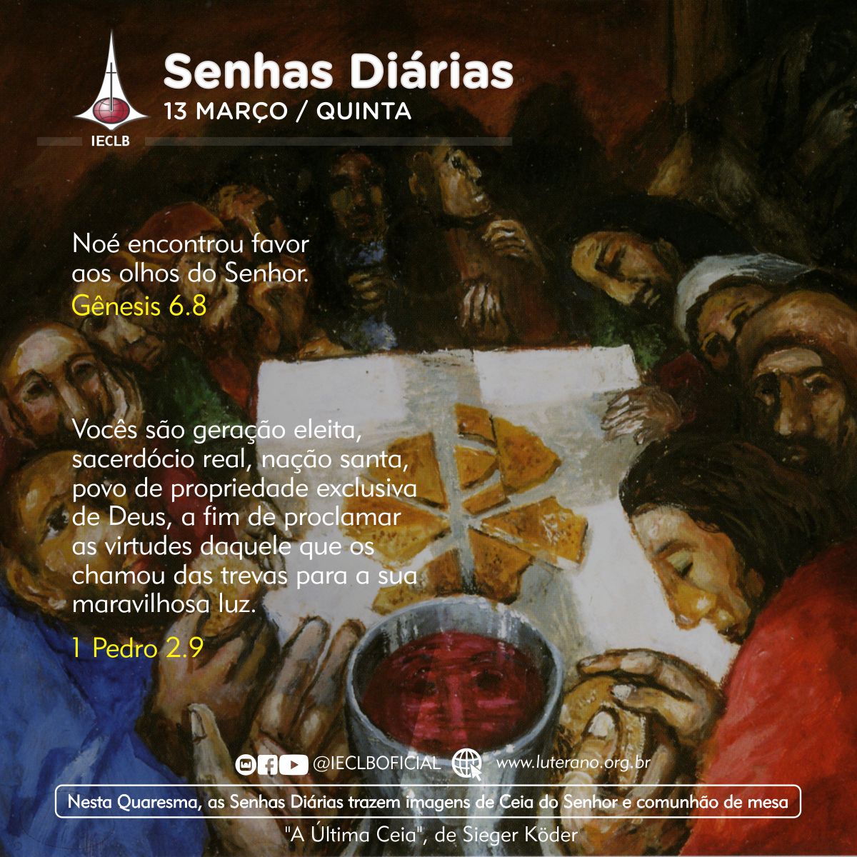 Senhas Diárias 13 03 2025