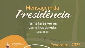 Mensagem da Presidência Fevereiro 2025