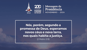 Mensagem da Presidência Novembro 2024