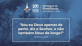 Mensagem Presidência Setembro 2024