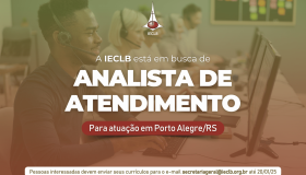 Vaga na IECLB para Analista de Atendimento